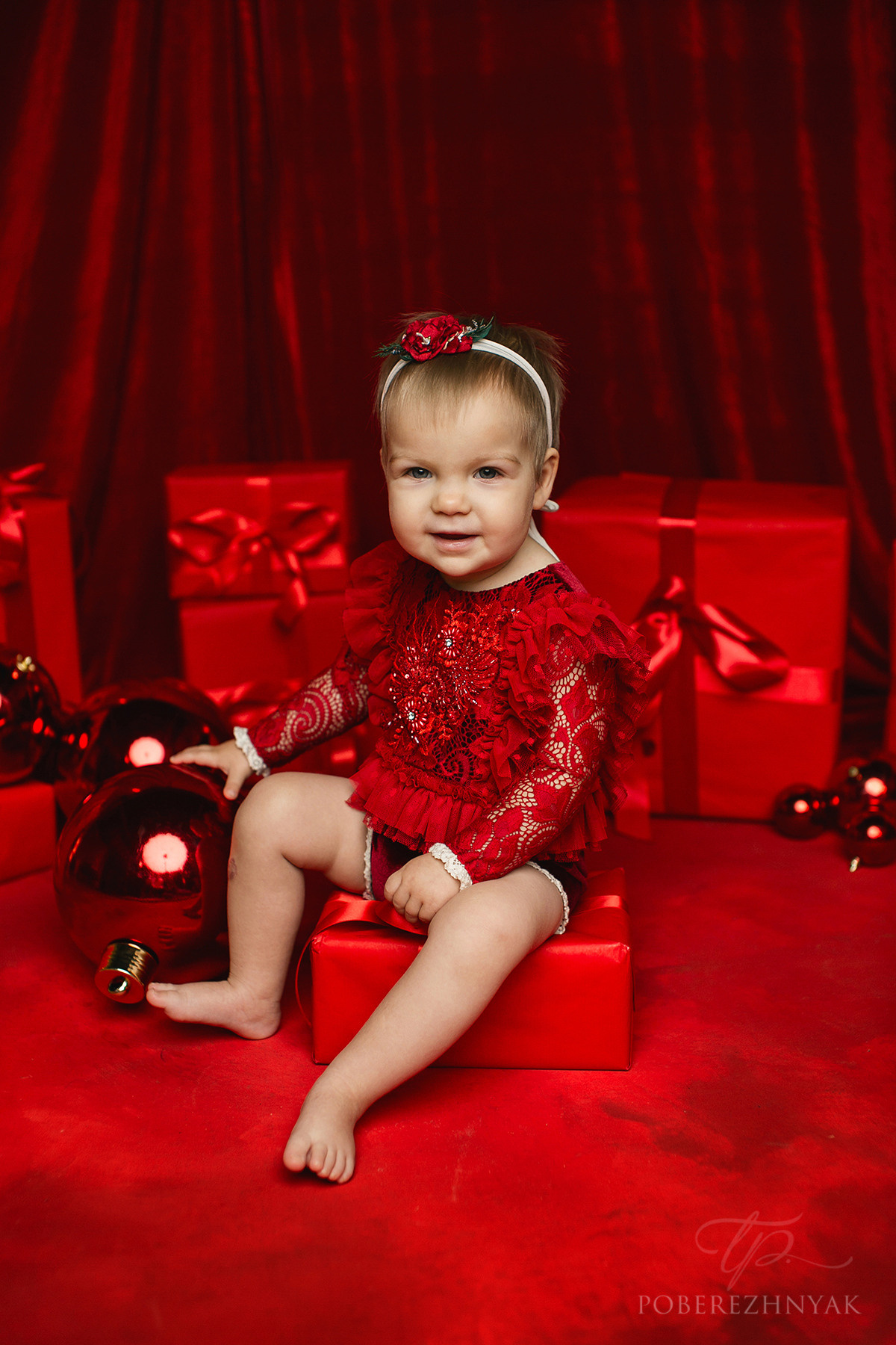Новогодняя Машенька. Фотограф новорожденных во Владивостоке Татьяна Побережняк