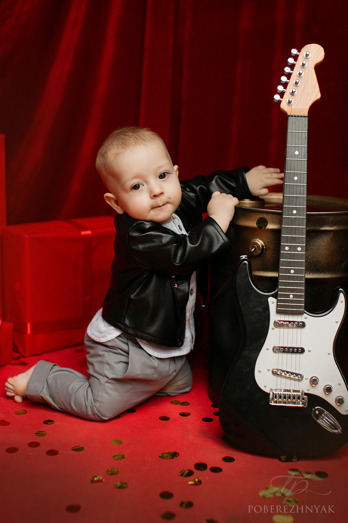 Новогодние Сава,Лиза,Федя. Фотограф новорожденных во Владивостоке Татьяна Побережняк