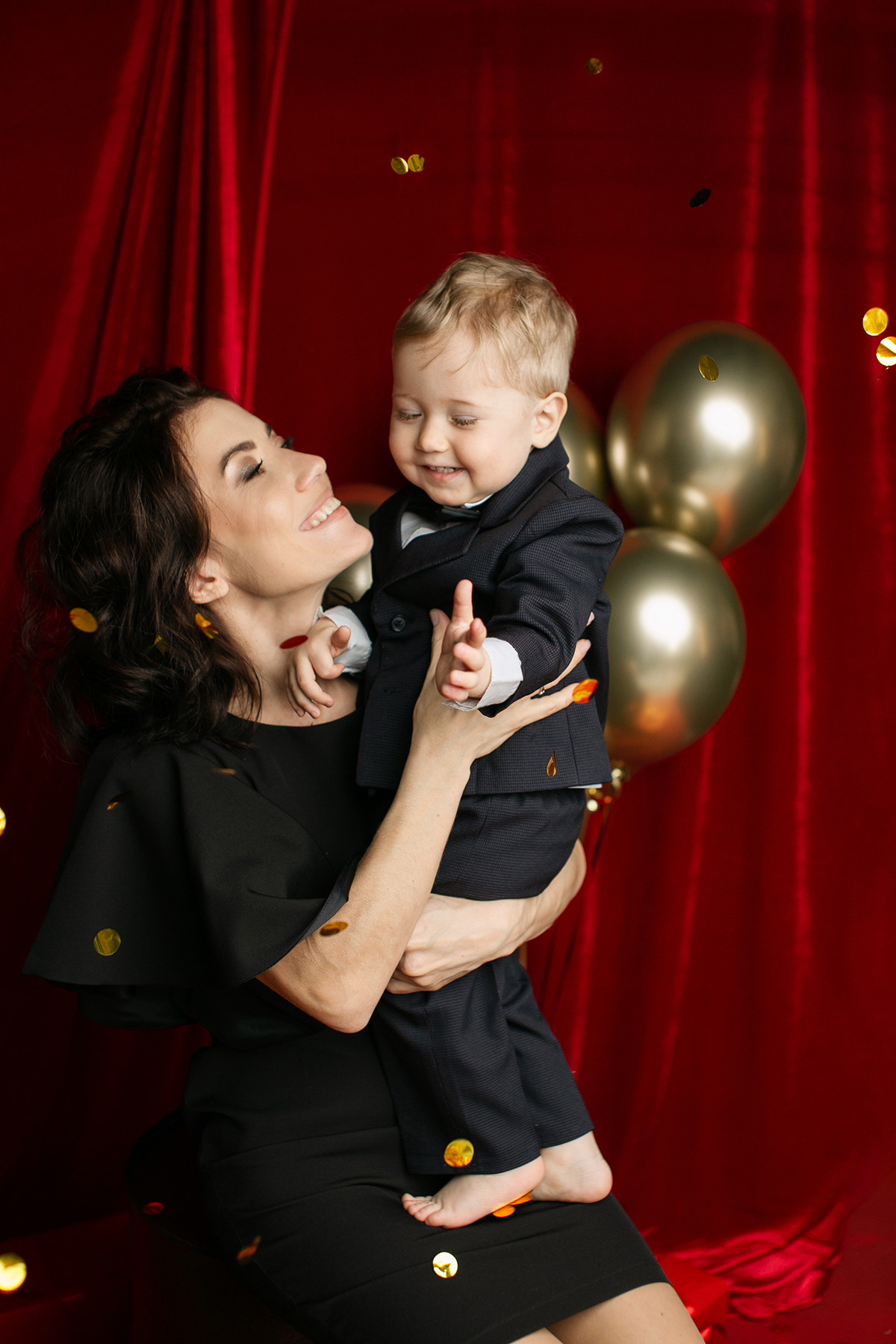 Новогодние Лев и Руслан. Фотограф новорожденных во Владивостоке Татьяна Побережняк