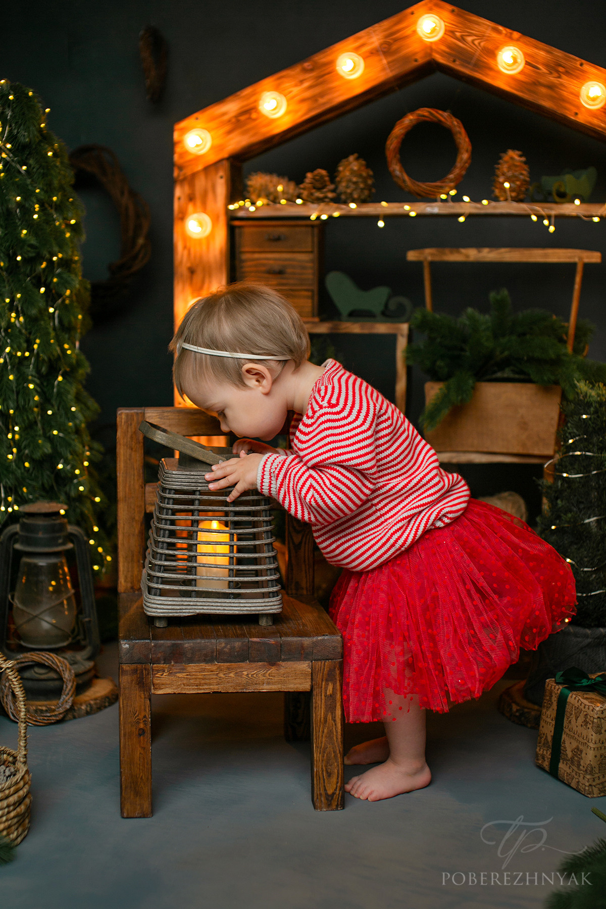 Новогодняя Машенька. Фотограф новорожденных во Владивостоке Татьяна Побережняк