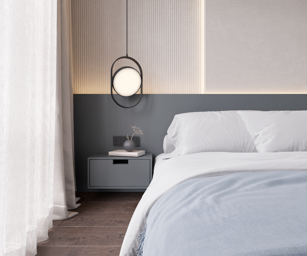 Однушка со сложной геометрией помещения