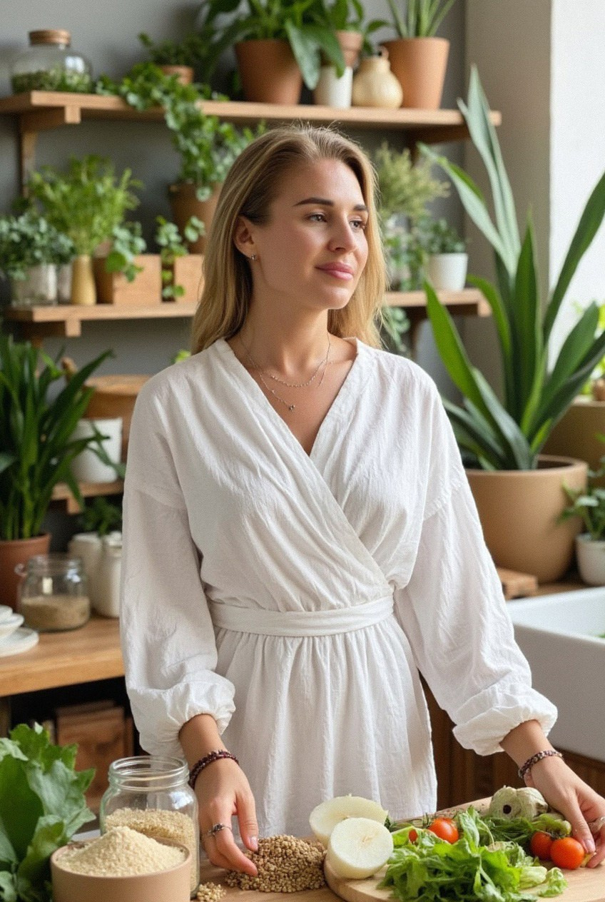 AI-фотосессия для нутрициолога. Фотосессии с помощью нейросетей от профессиональных фотографов и стилистов | Проект «AI-Photographer»