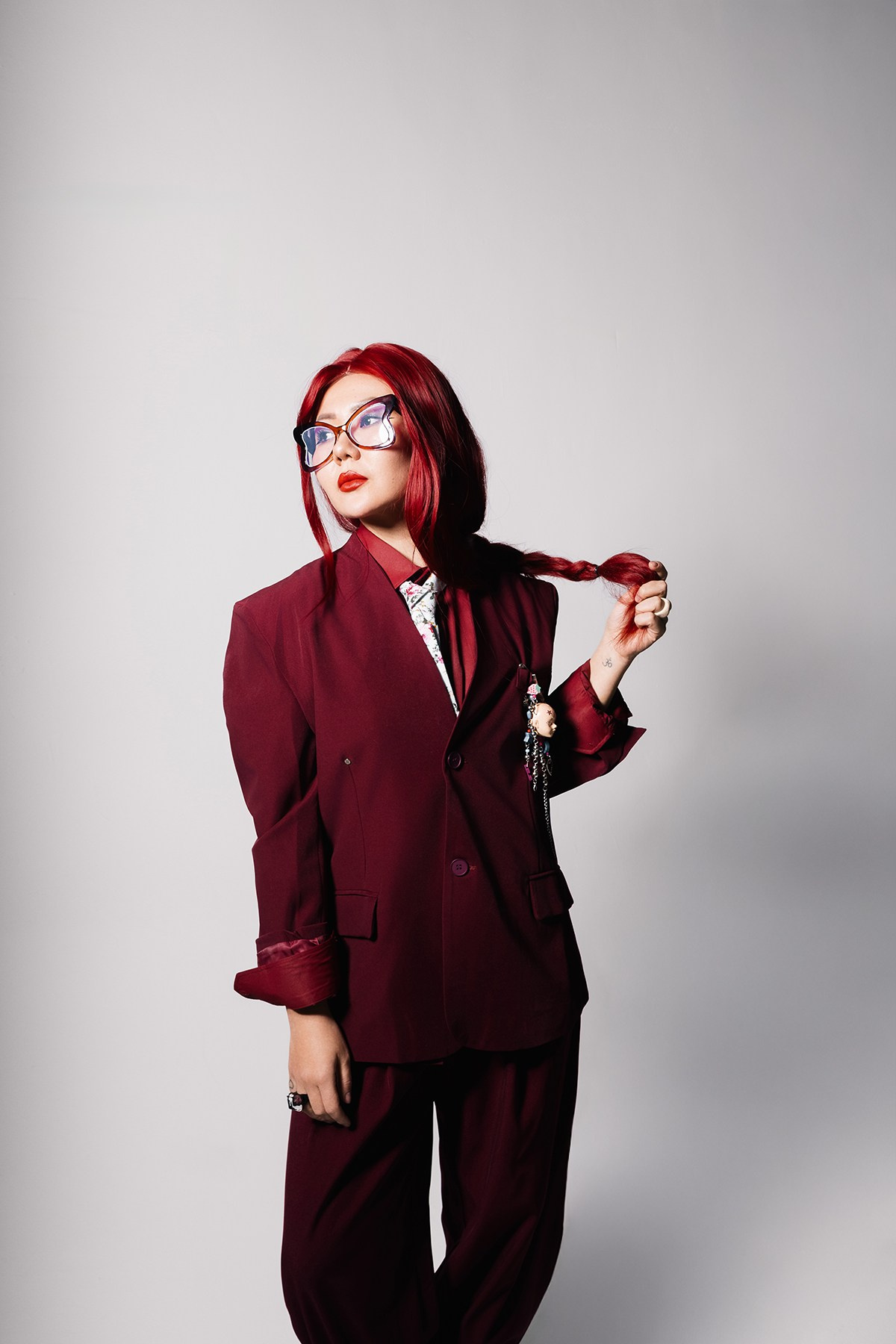 Контент-съёмка для блогеров в студии Шанхая | Фото для соцсетей