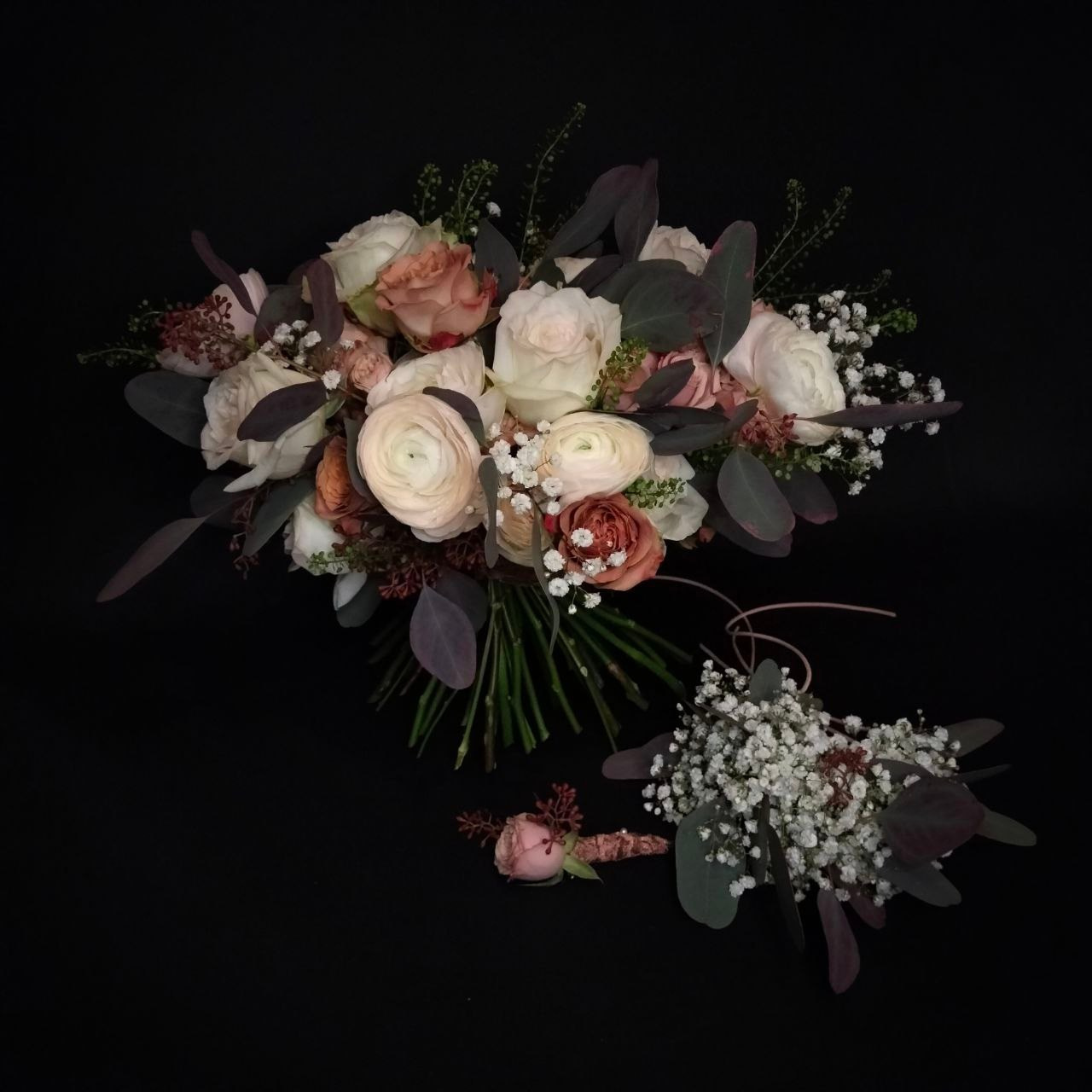 Свадебные букеты и аксессуары. Мария Сурмина-Ким. Флорист