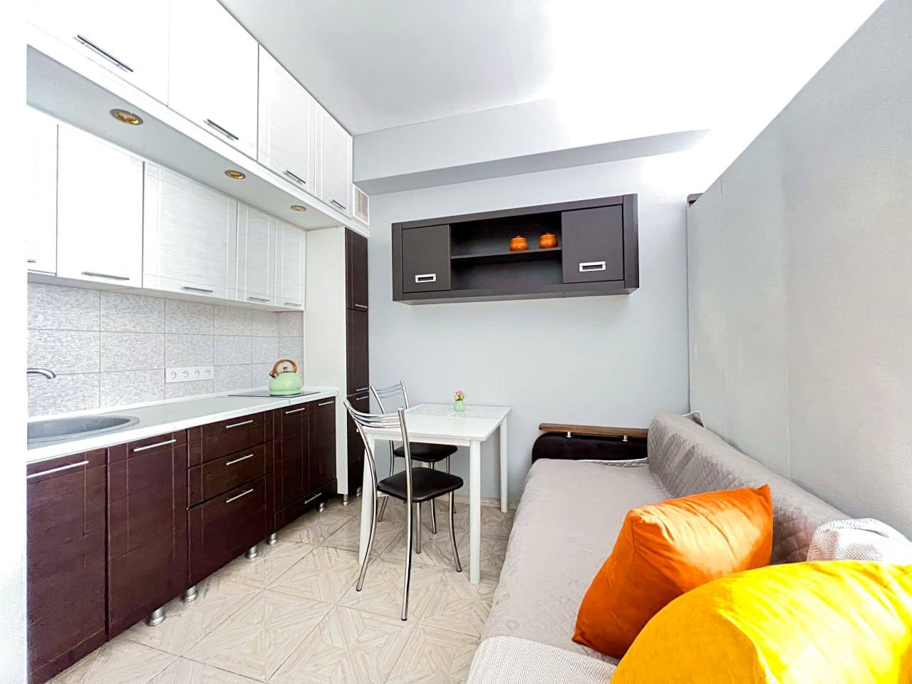 Просторная студия с видом на горы в Красной Поляне. Квартиры посуточно, длительно в Сочи, LARA APART GROUP