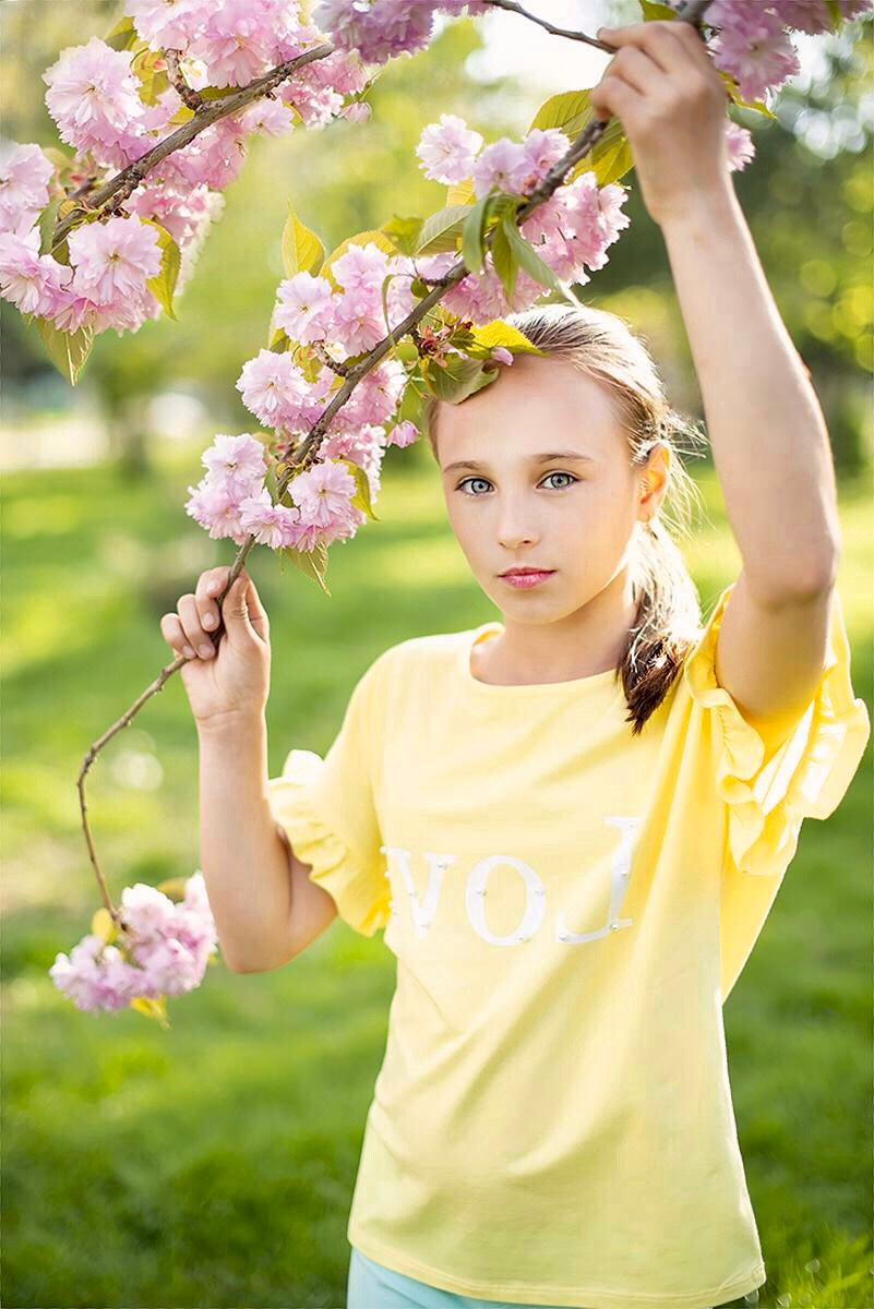 Цветущие деревья. Семейный и детский фотограф Анапа