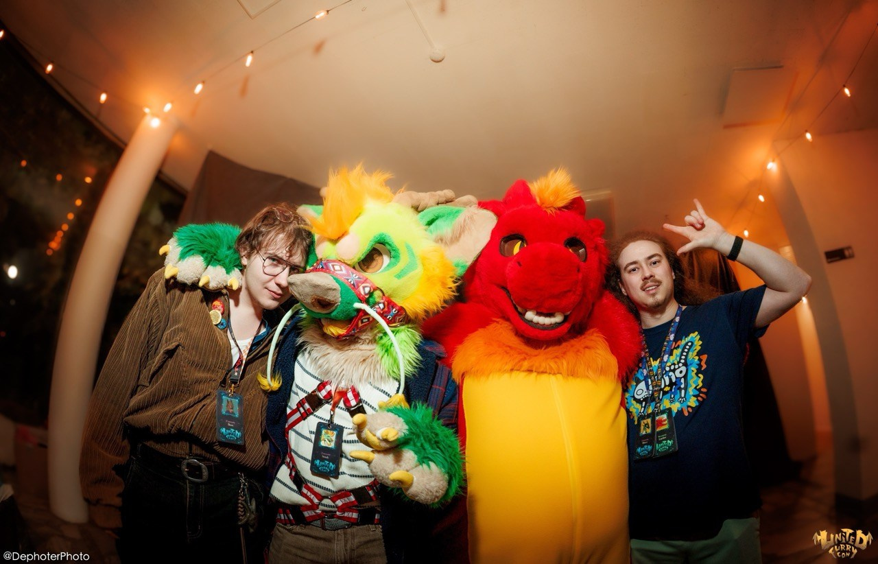 United Furry Convention 2026. Различные мероприятия и просто фотографии людей