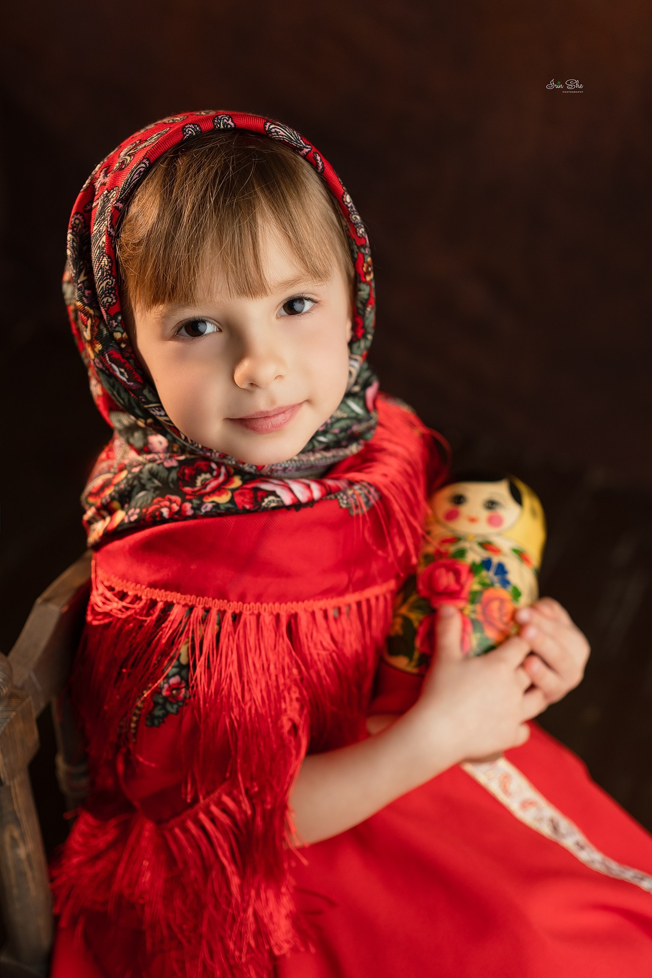 Фотосессия Матрёшки. Детский фотограф в Южно-Сахалинске Irin She Simanovich