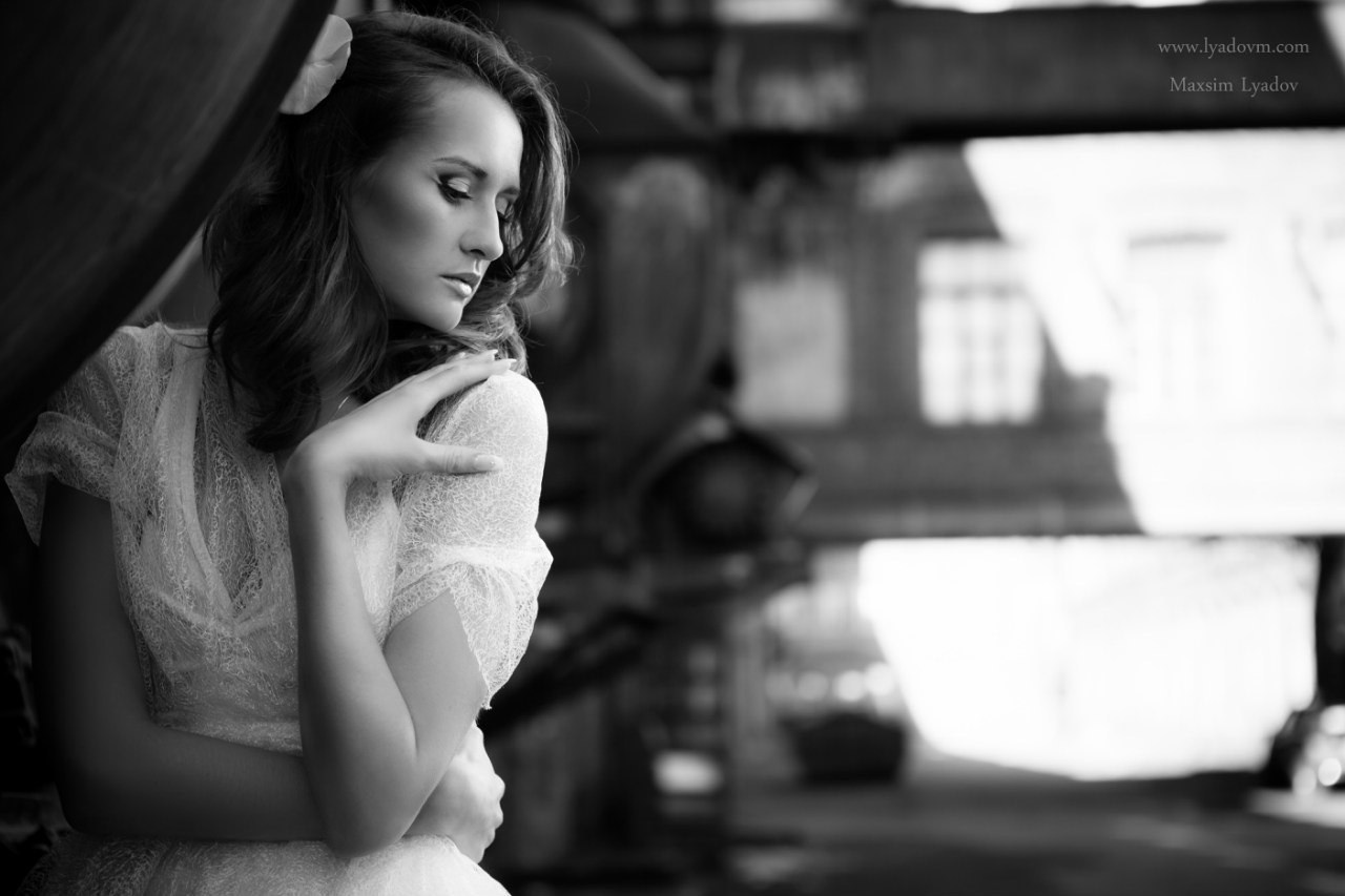 Фотосессия на открытом воздухе в Иркутске на заброшке