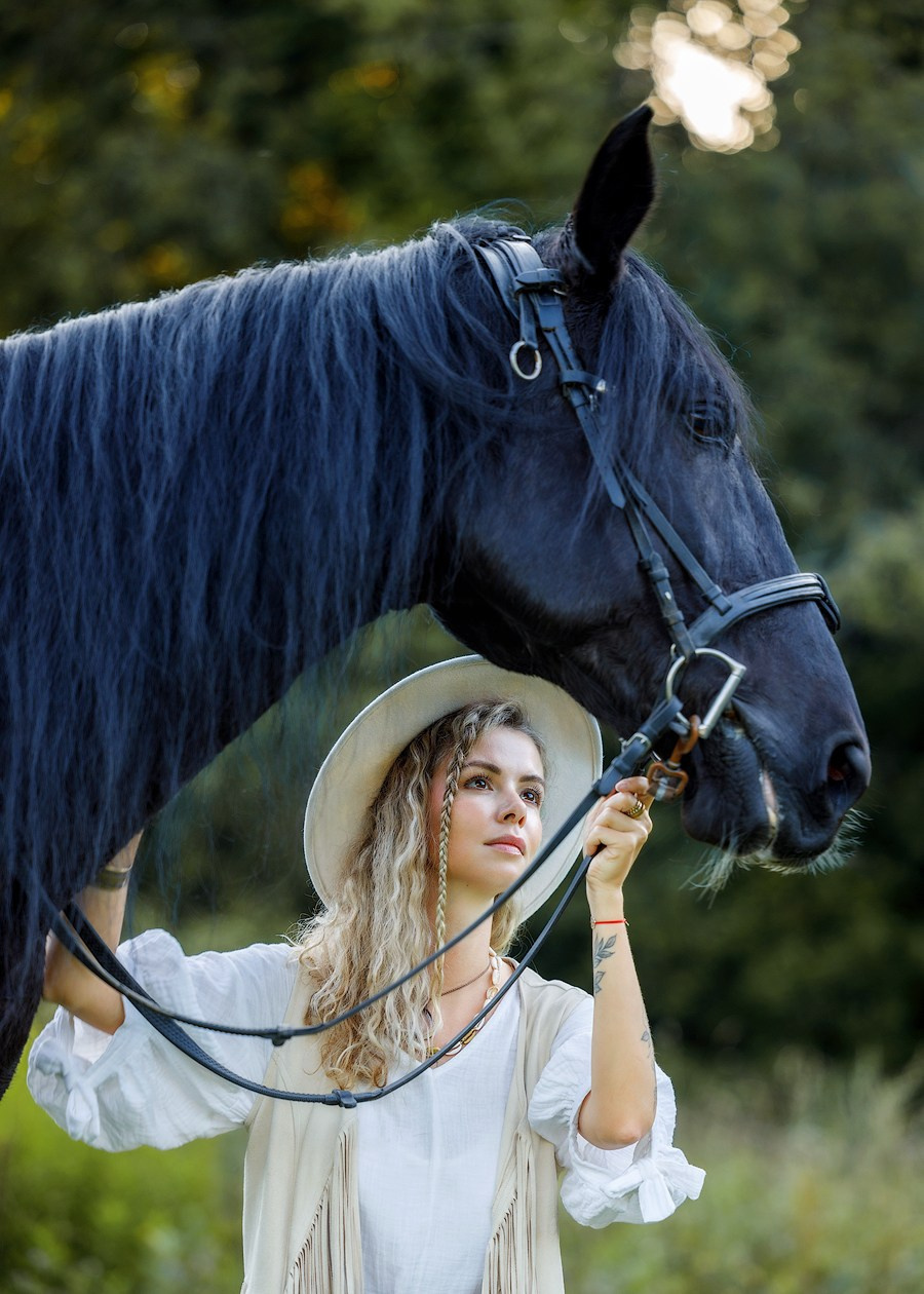Фотосессия с лошадьми
