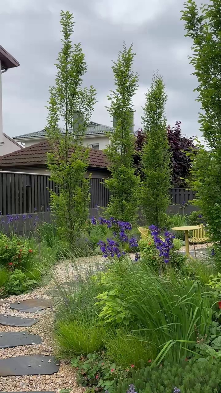 Участок в пейзажном силе. Дизайн интерьера, мебели и ландшафта на КМВ | OXY Design