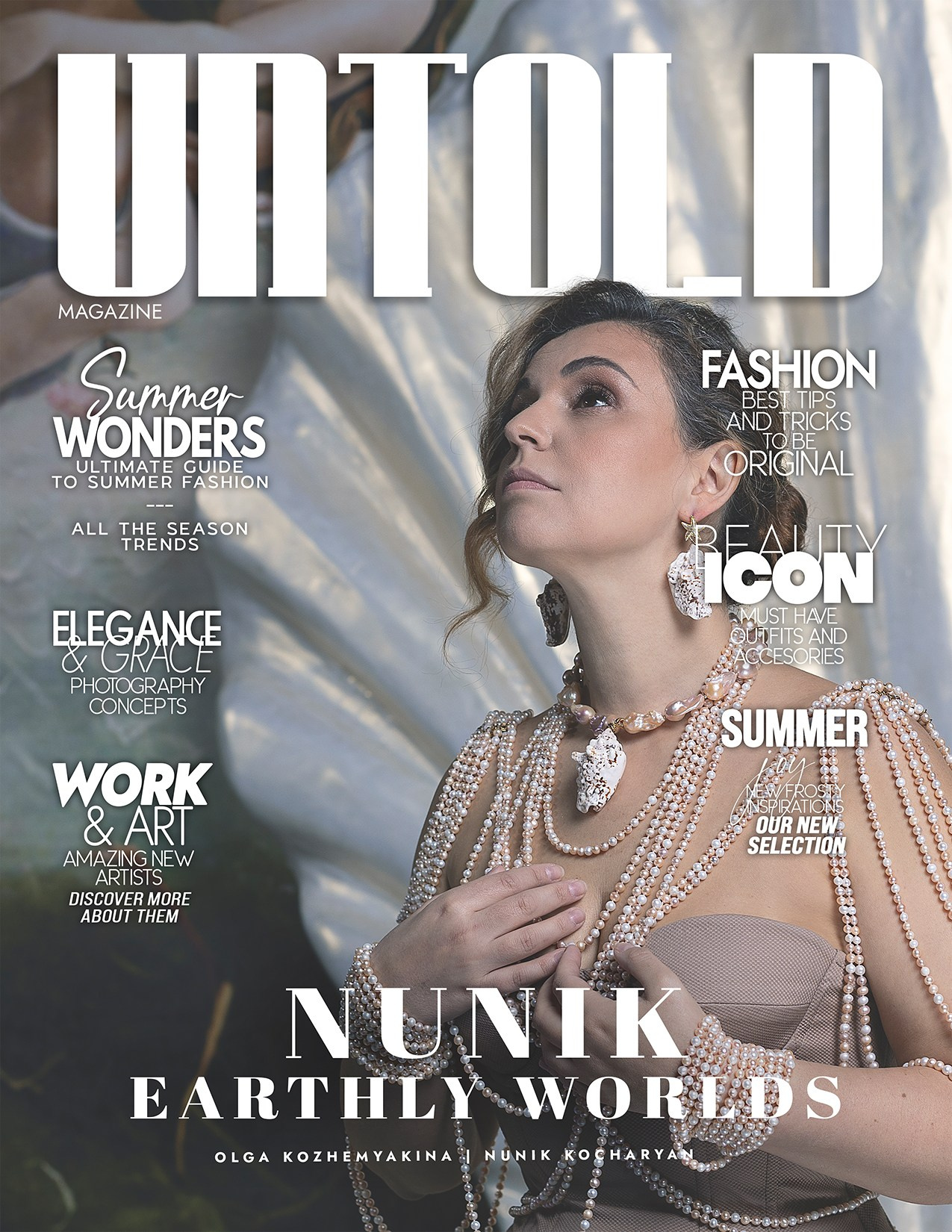 Журналы о моде и красоте. Обложки. Фотограф в Москве Ольга Кожемякина
