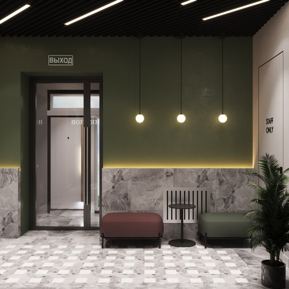 МОП Клубный дом Тикунов. АСТАХОВА DESIGN дизайн интерьера +7 985 220 6109