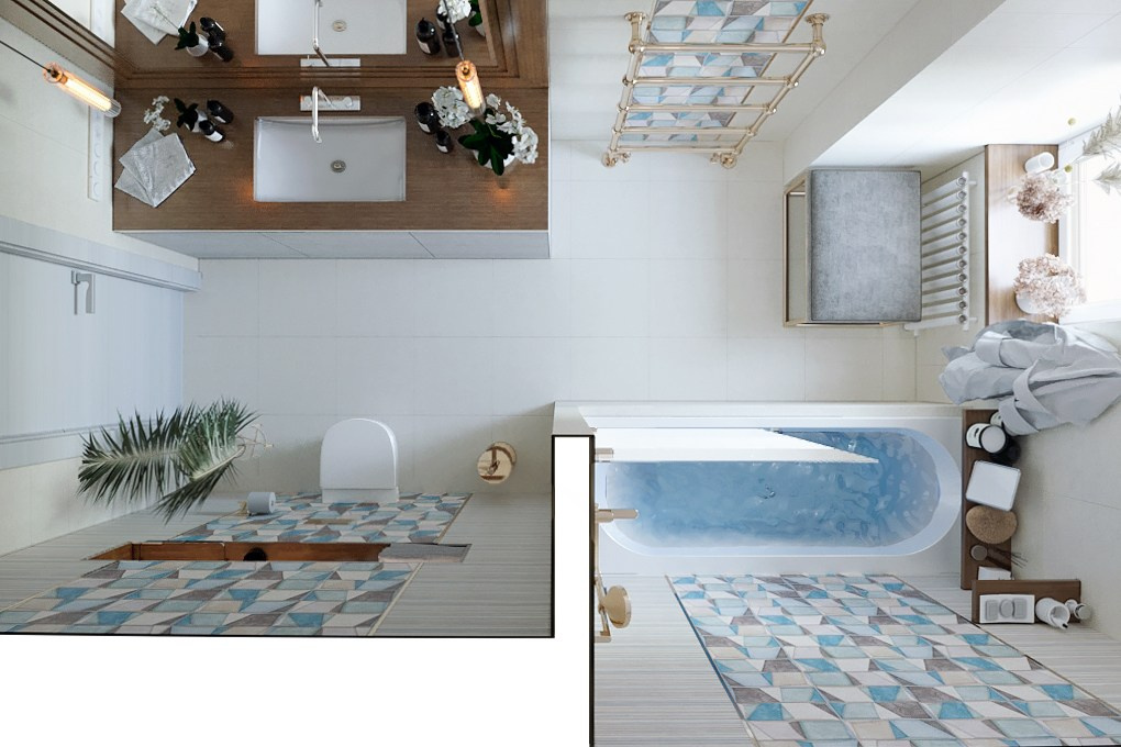 Интерьер апартаментов Эстель (г. Батайск)