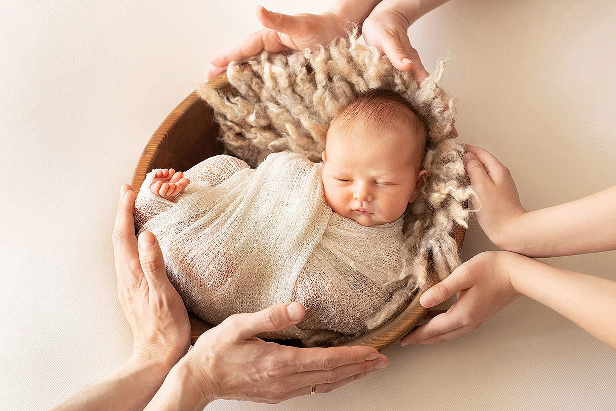 Newborn. Фотограф новорожденных в Екатеринбурге Татьяна Продан