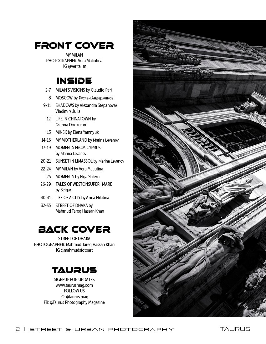 Taurus. Фотограф Александра Степанова