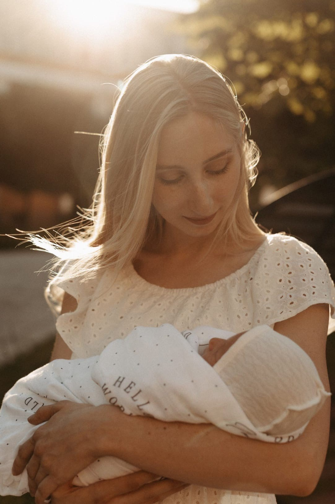 Выписка из Зеленоградского роддома. Свадебный и семейный фотограф Скрынник Светлана