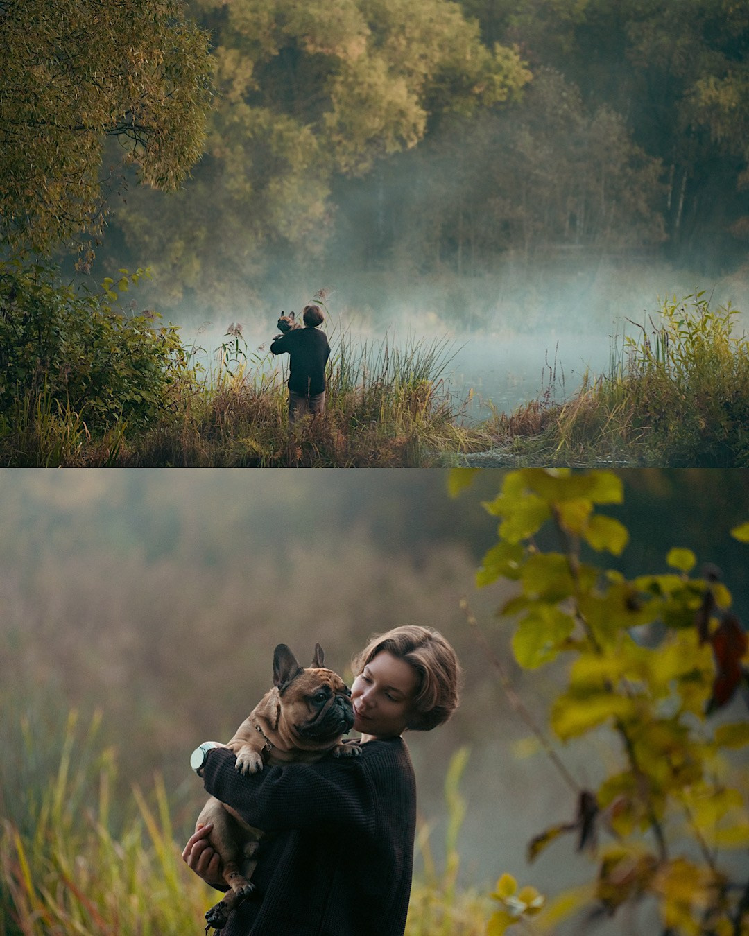 Анастасия и Бенц. Фотограф анималист в Москве и Санкт-Петербурге Свиридова Анна