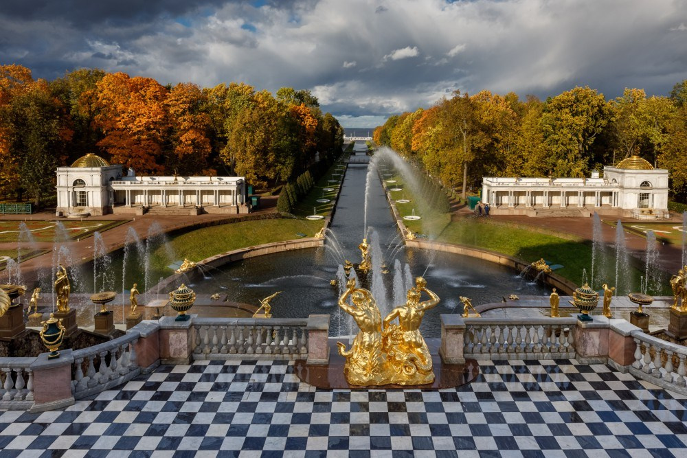 Локации в Петергофе