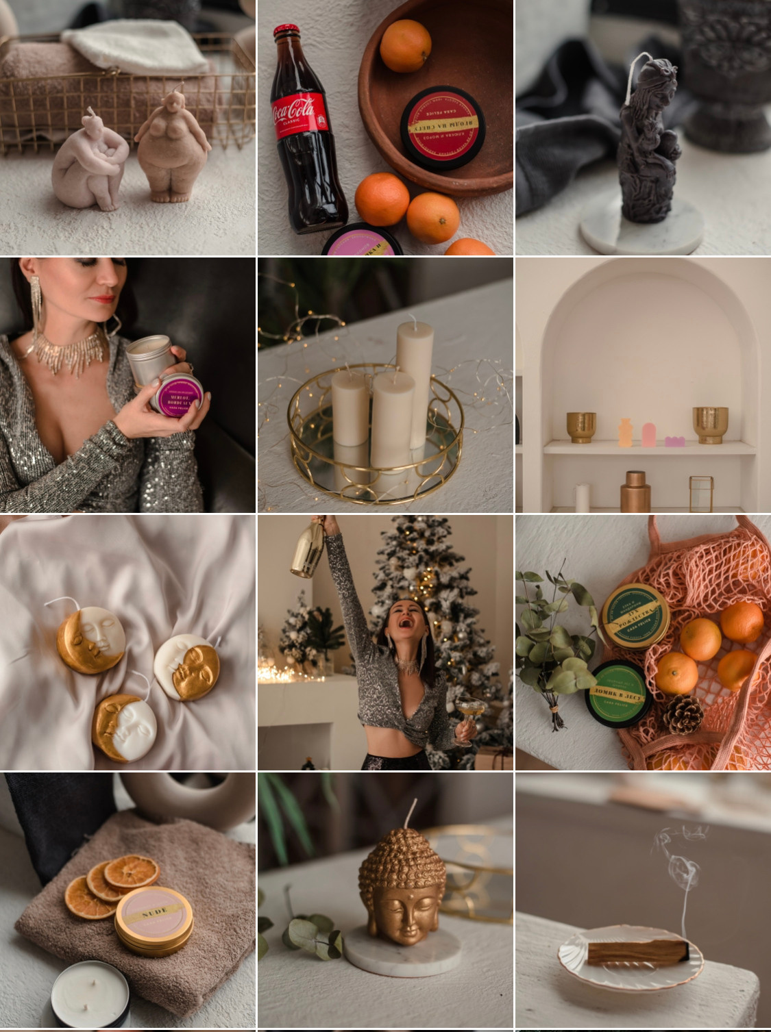 Свечи ручной работы. Контент фотограф в Москве Лихачева Ксения