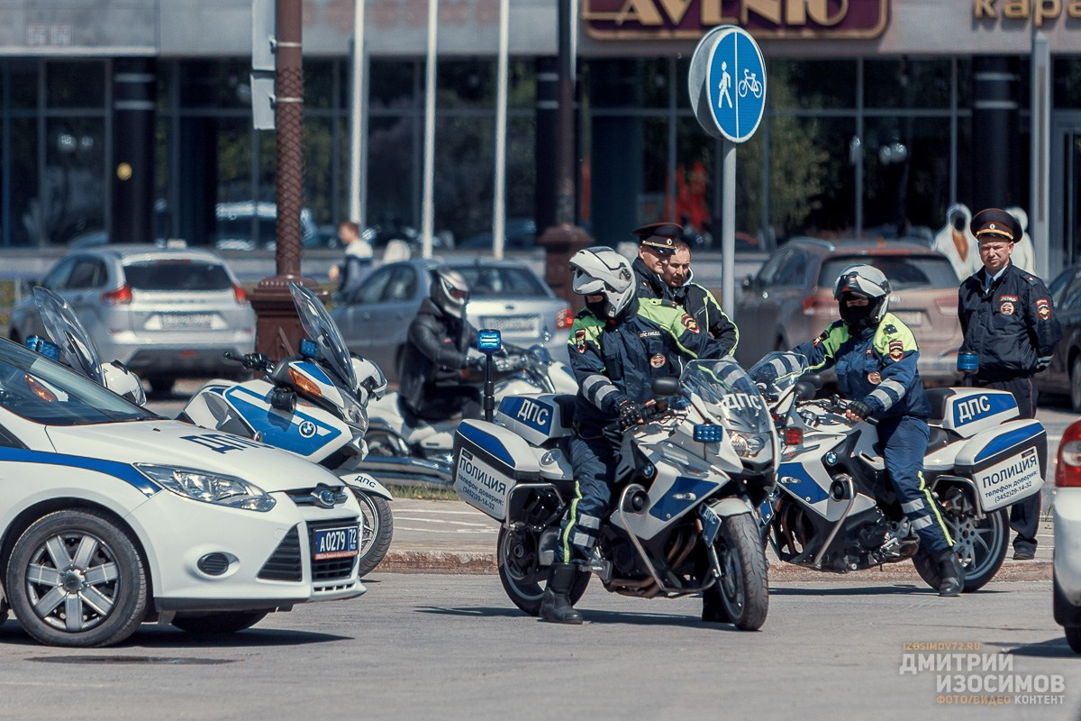 Слёт байкеров