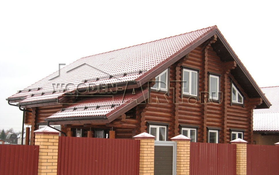 «Малые Вяземы» 202 кв. м. Проекты деревянных домов