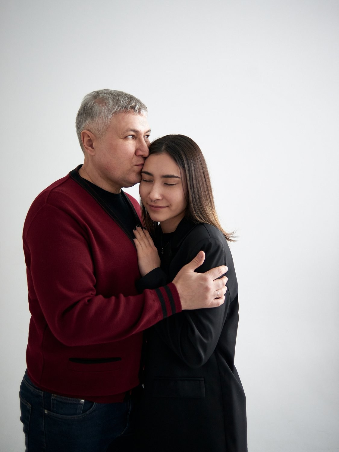 Семейная съемка в студии. Портретный фотограф в Санкт-Петербурге