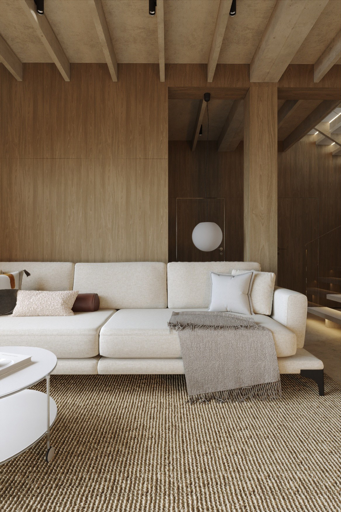 Дом в Мраморном, 2 этажа с баней. Дизайн интерьера от Дмитрия Баландина