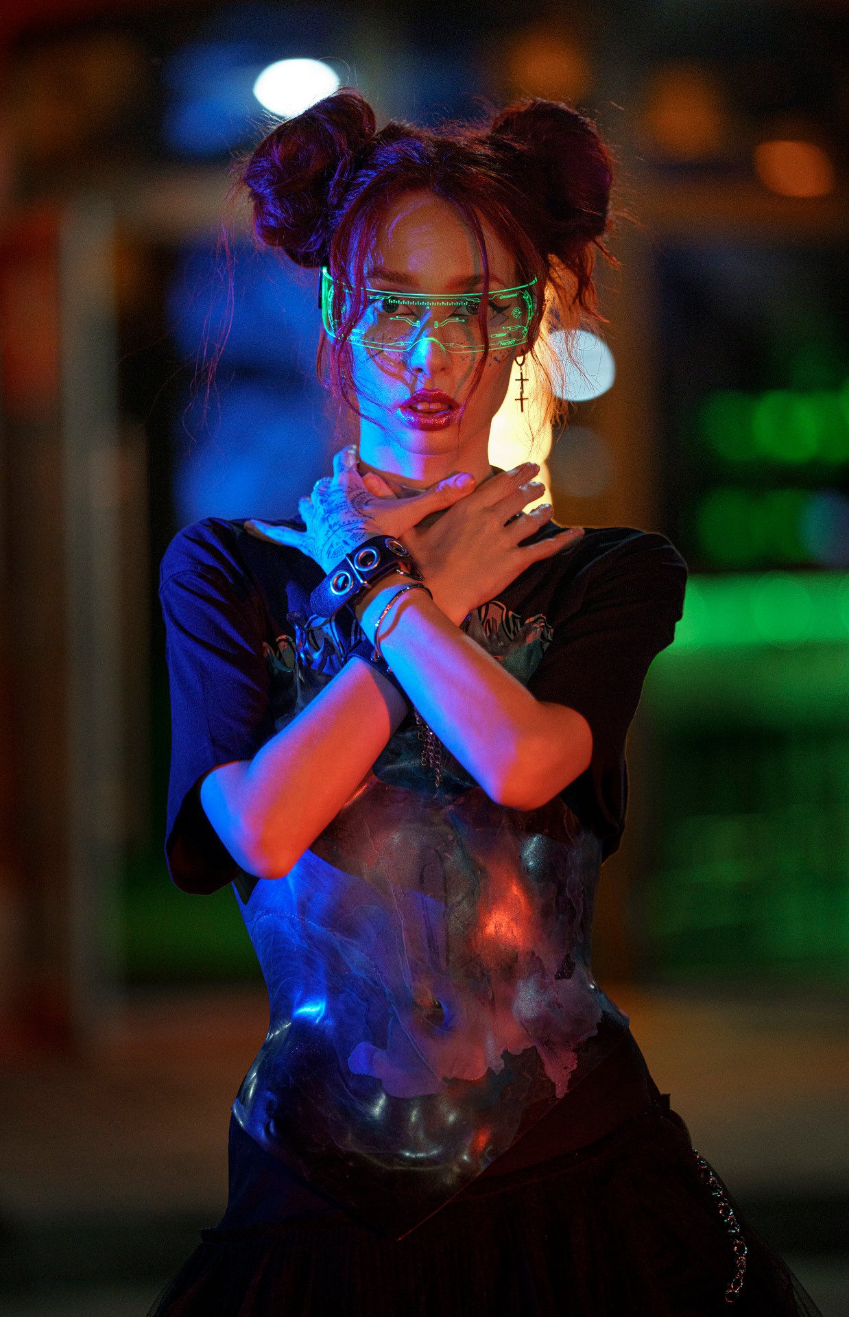 Киберпанк в Питере. Фотограф Сергей Танков