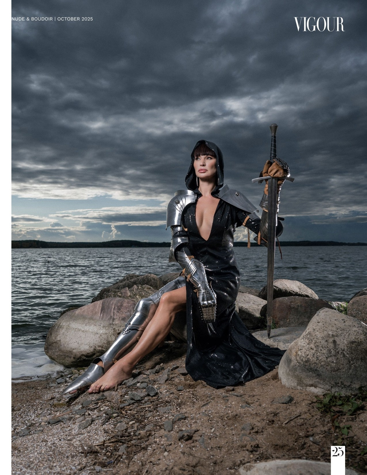 Knight girl. Portrait photographer in Minsk Slava Potalakh