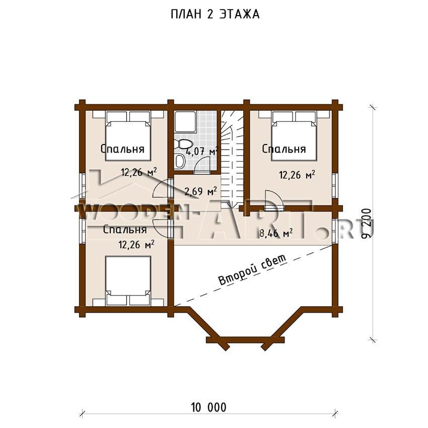 «Папино» 198 кв. м. Проекты деревянных домов