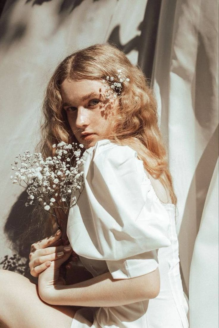 Фотосессия с цветами. Фотограф в Иркутске Кристина Телегина