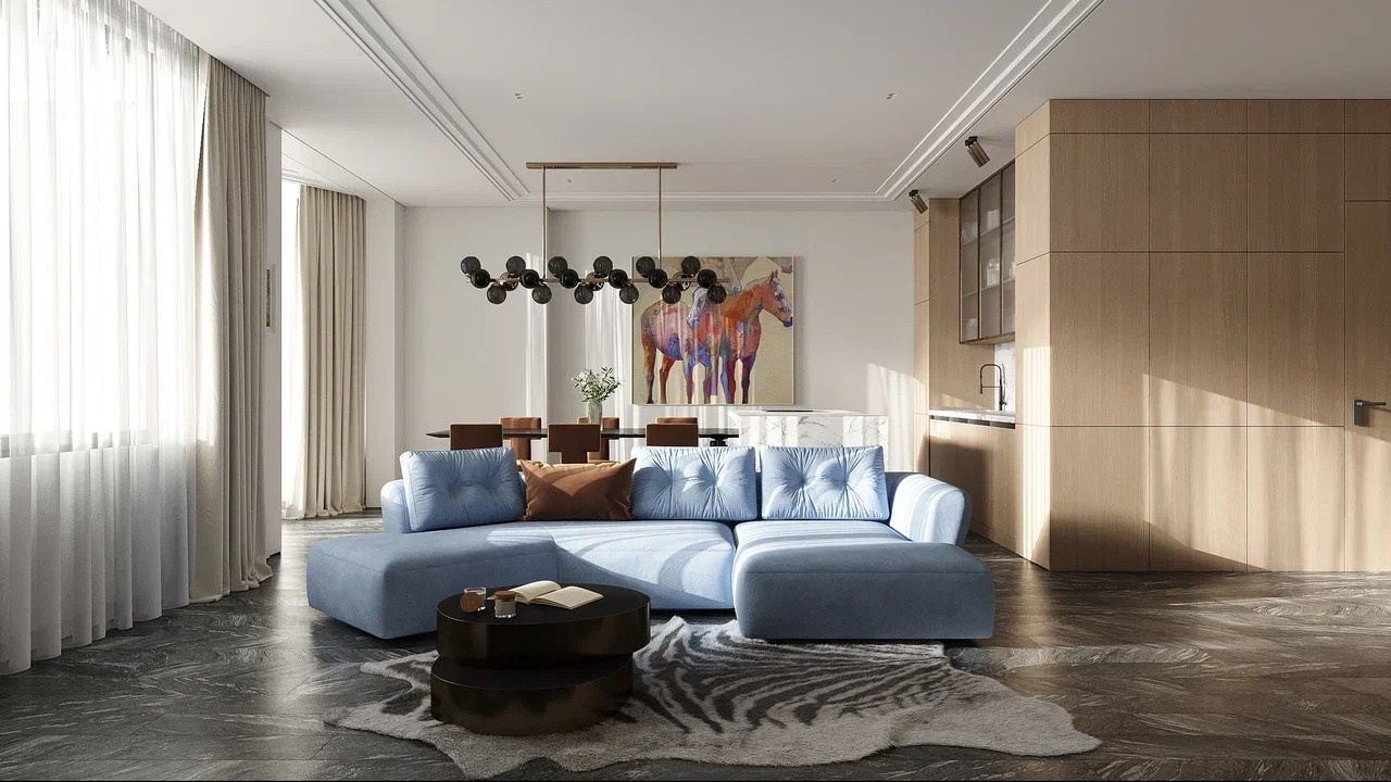 Частные апартаменты. PROEKT_KULTURA Дизайн интерьера