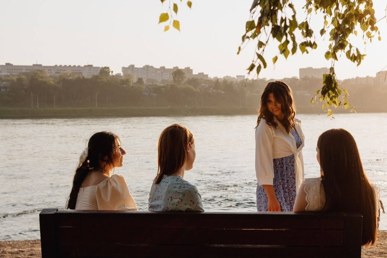 4 подруги. Борщевская Елизавета / фотограф Иркутск