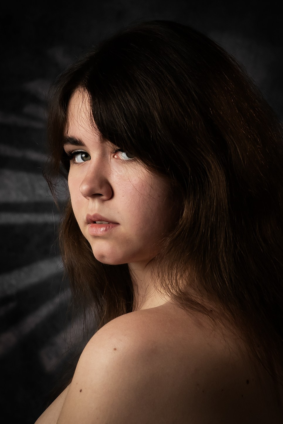 Портрет при искусственом освещении, Студия. Фотограф в Москве. Александр Луппов