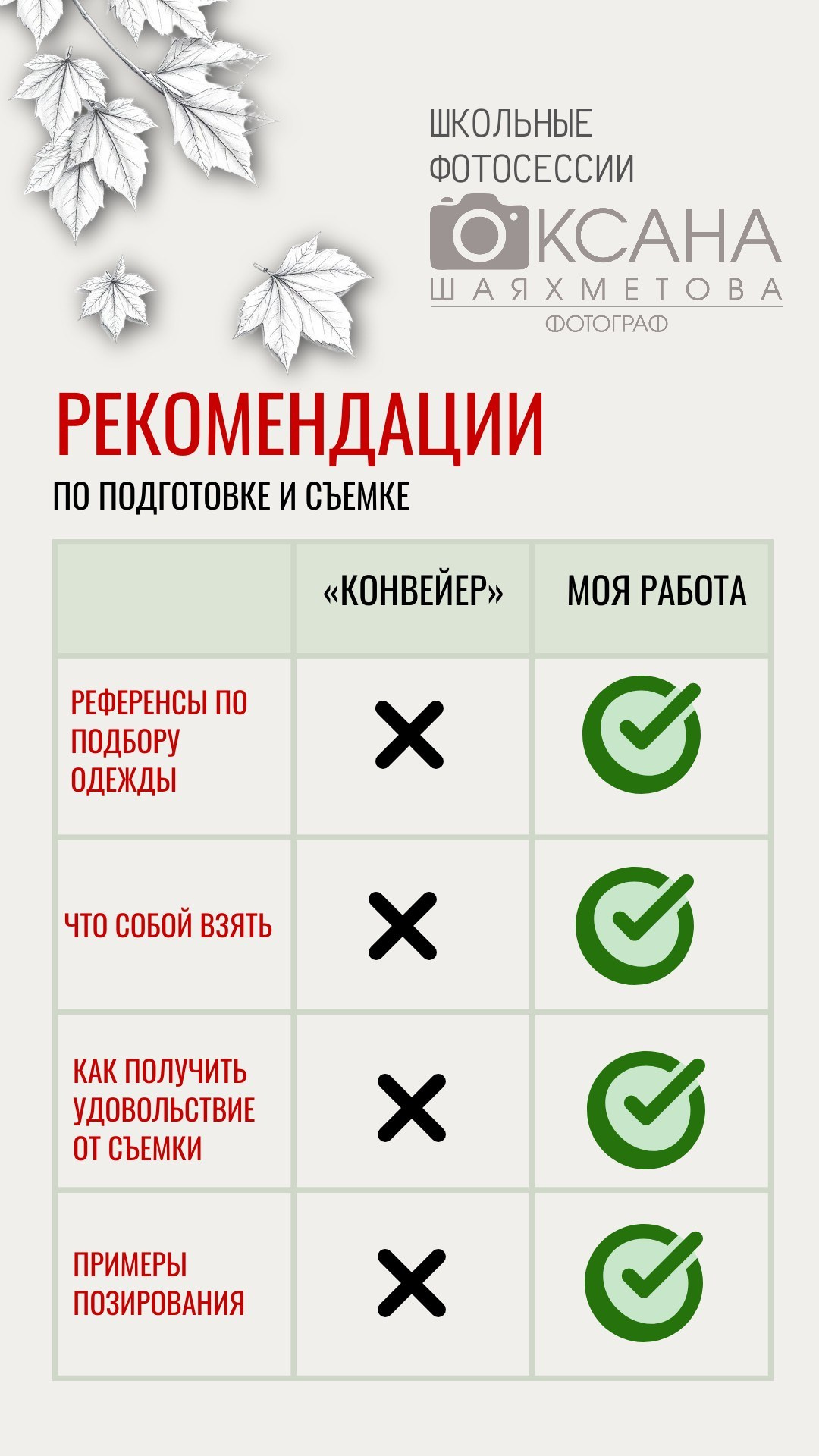 Фотосессии выпускных классов приемущества