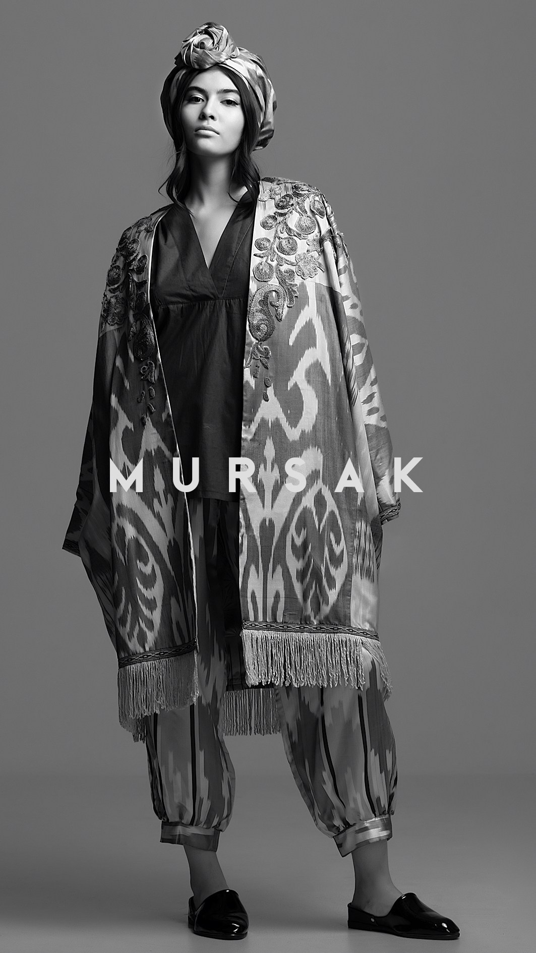 Mursak — lookbook-съёмка женского образа в этническом стиле, Алматы