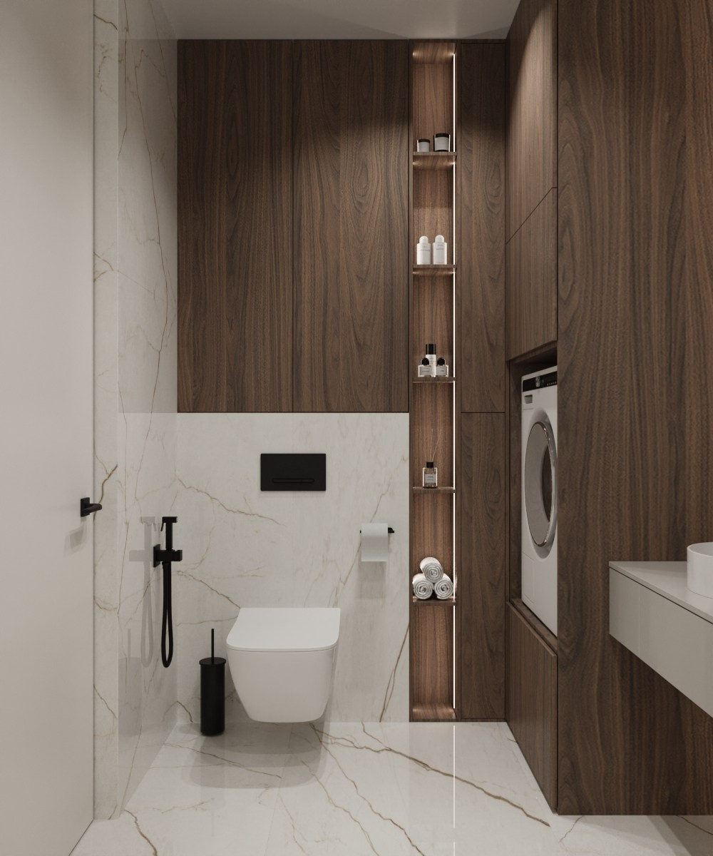 Квартира 52 кв. м. ЖК Сибиряков. Annything design