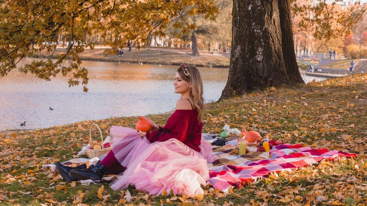 Осенний пикник в Таврическом саду