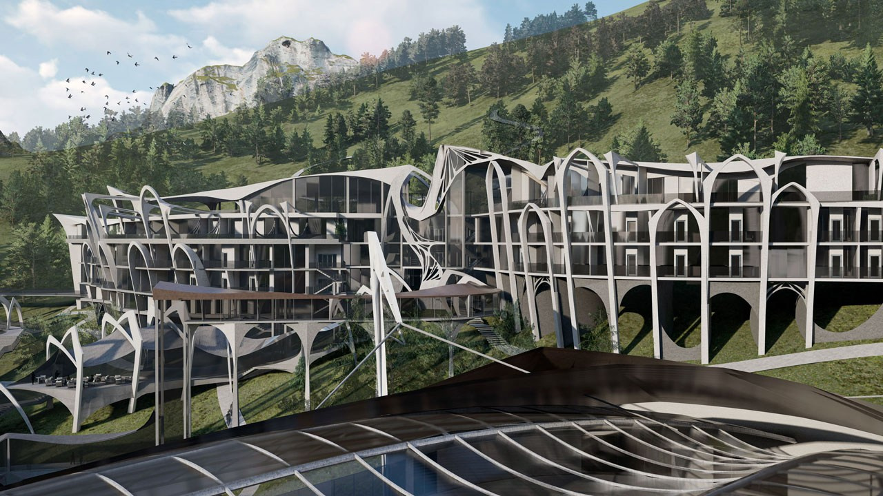 Проект отеля и гостиницы