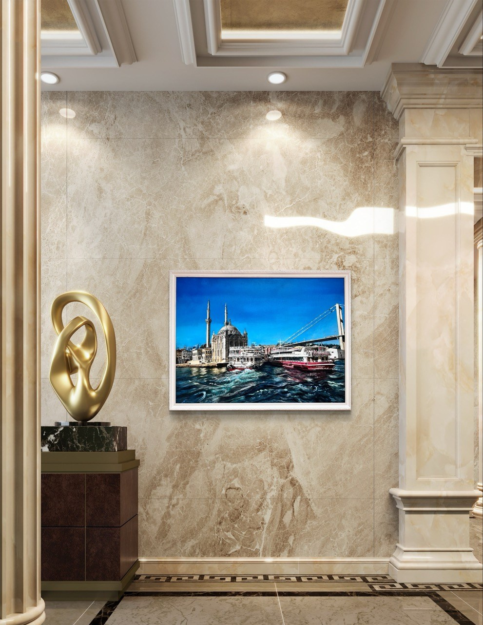 Серия «Города — великие творения рук человеческих». Картины пейзаж