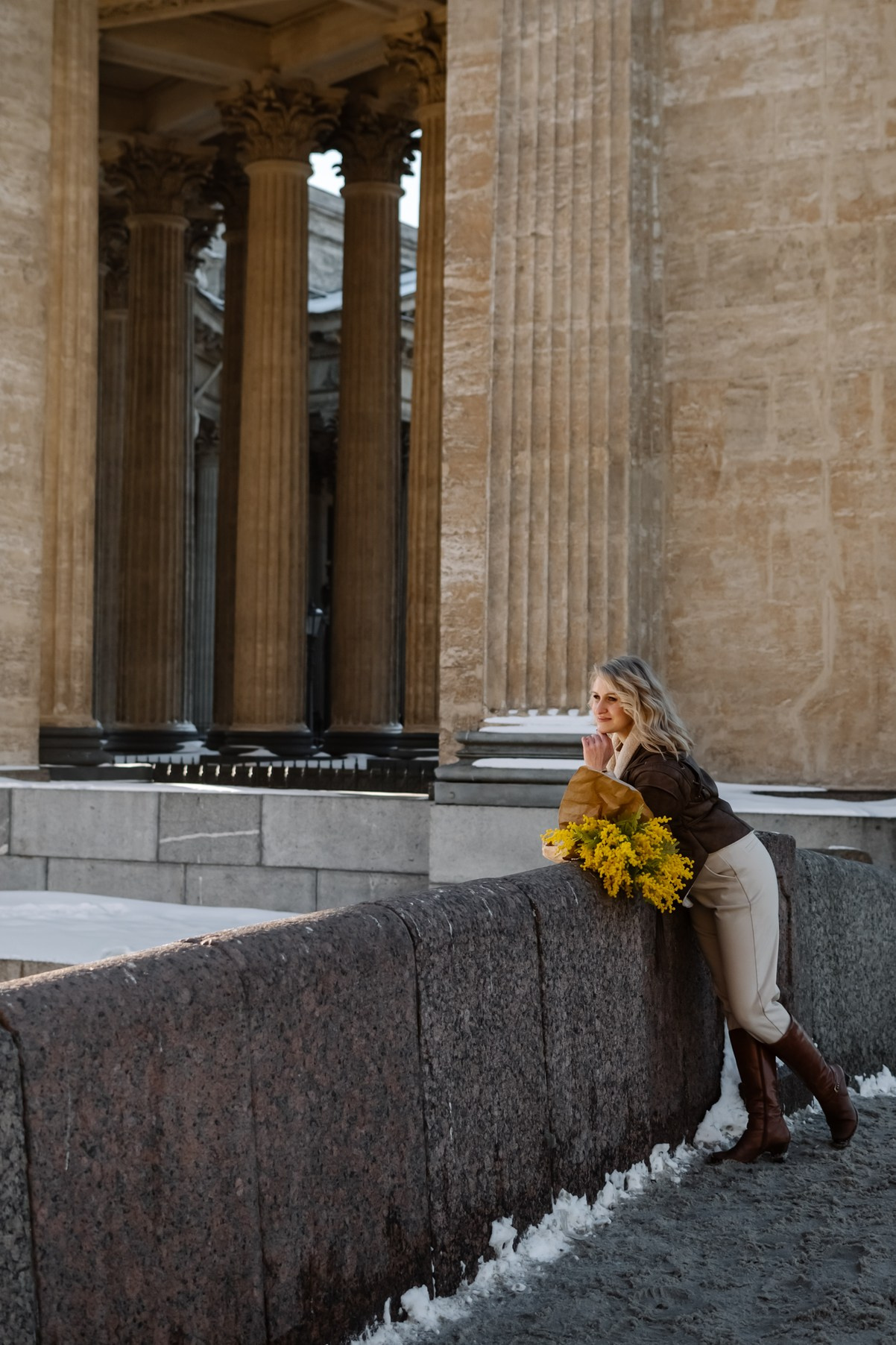 Весна. Прогулка с цветами. Свадебный и семейный фотограф в Санкт-Петербурге Елена Худякова