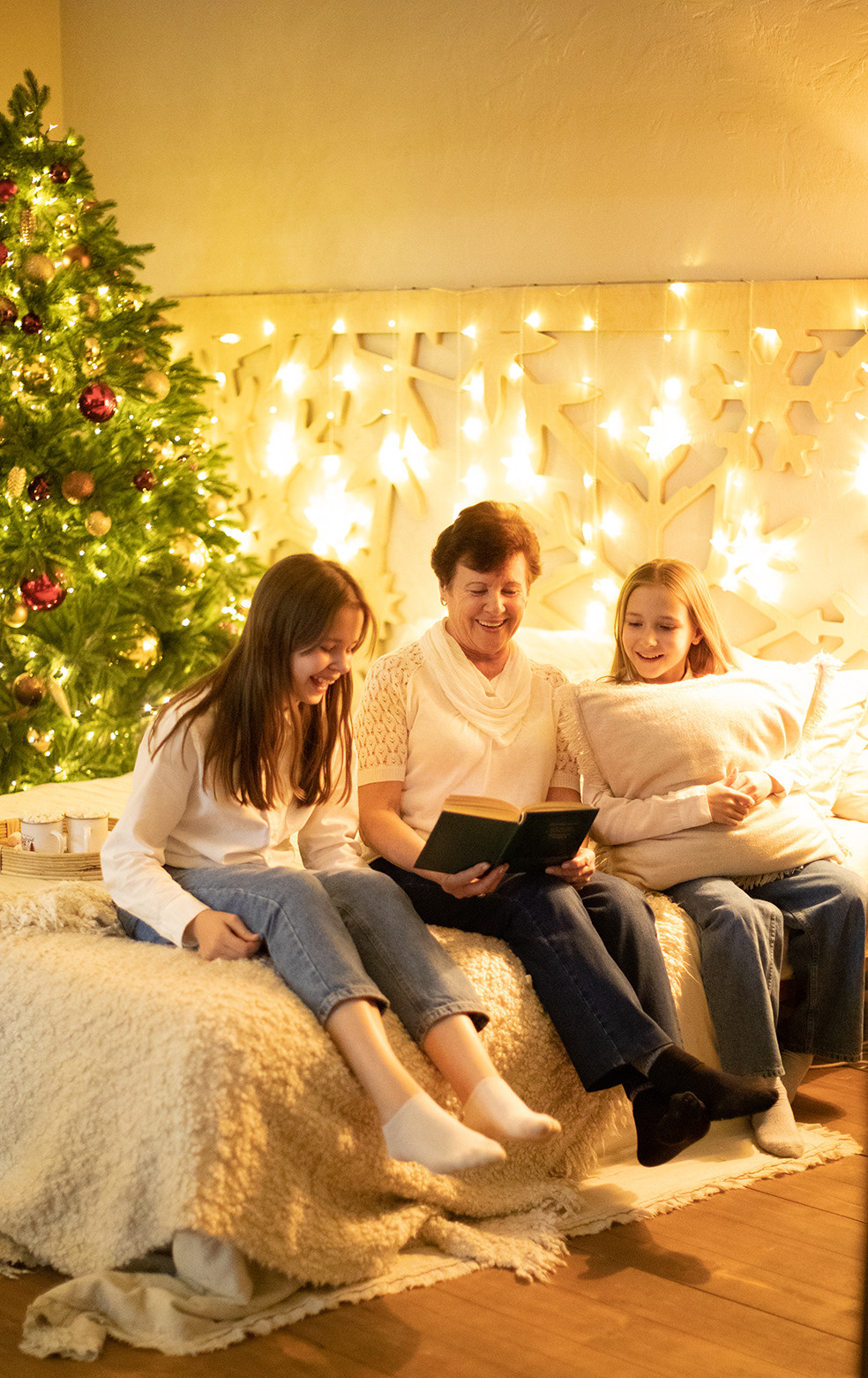 Новогодняя съемка семьи Солок. Фотограф Наталья Штукина