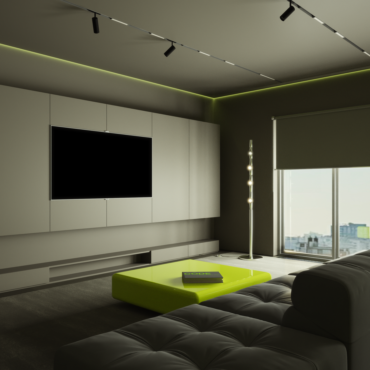 Г. Москва ЖК Sky View 3 комнатная квартира 115 кв. м. Дизайнер интерьеров г. Москва Ольга Богданова