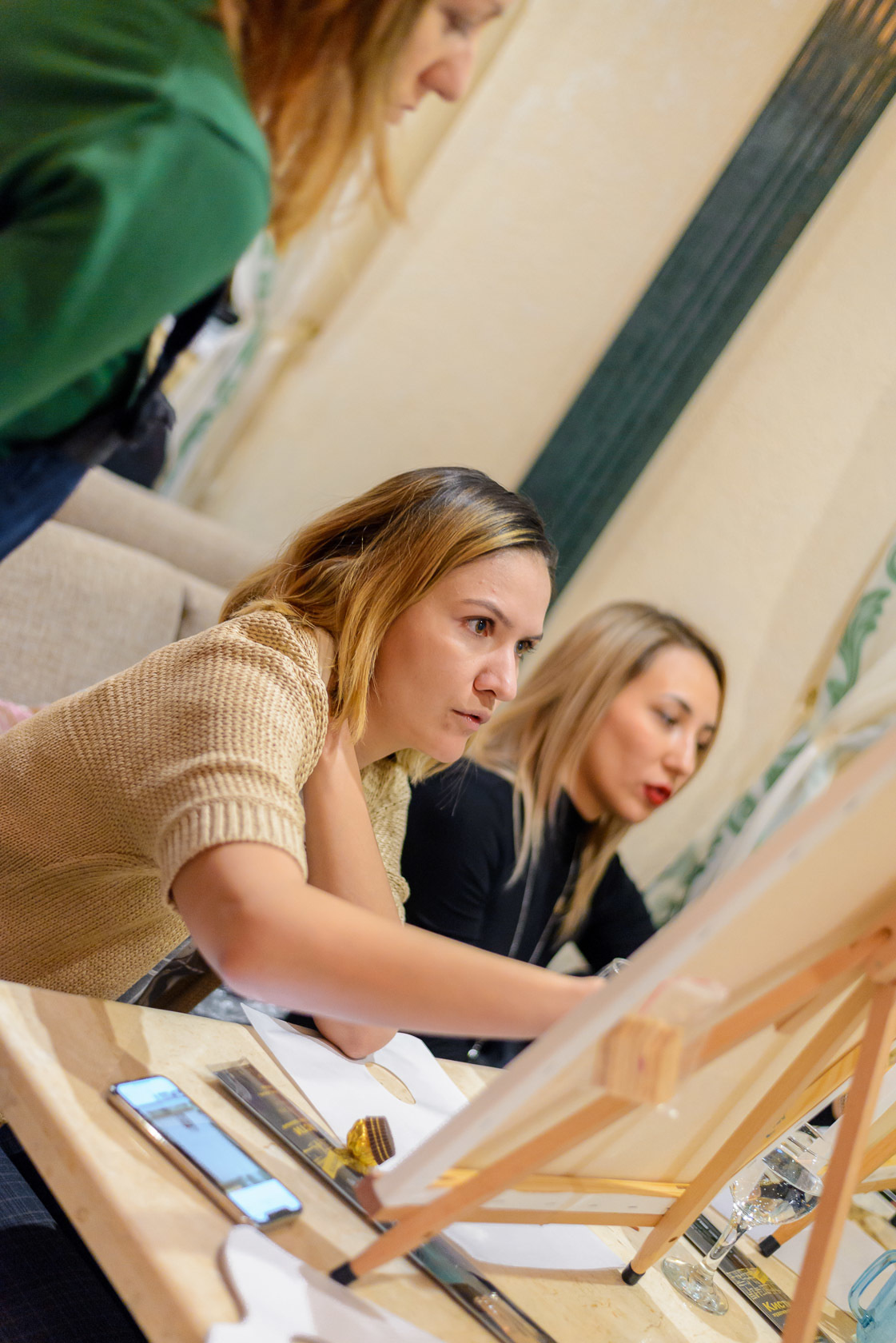 Артвечеринка «Париж, я люблю тебя!». Фотограф в Москве Елена Брюханова