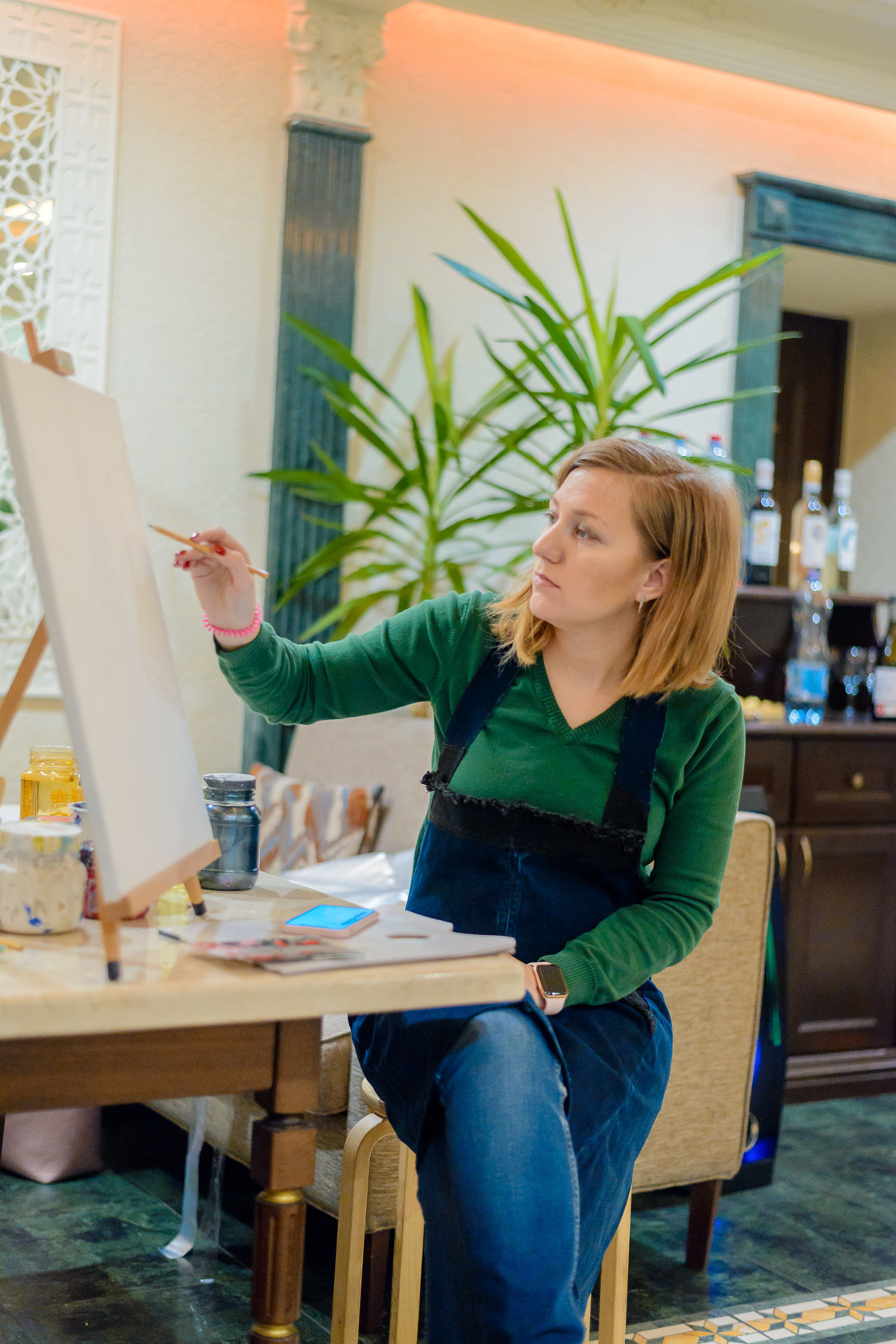 Артвечеринка «Париж, я люблю тебя!». Фотограф в Москве Елена Брюханова