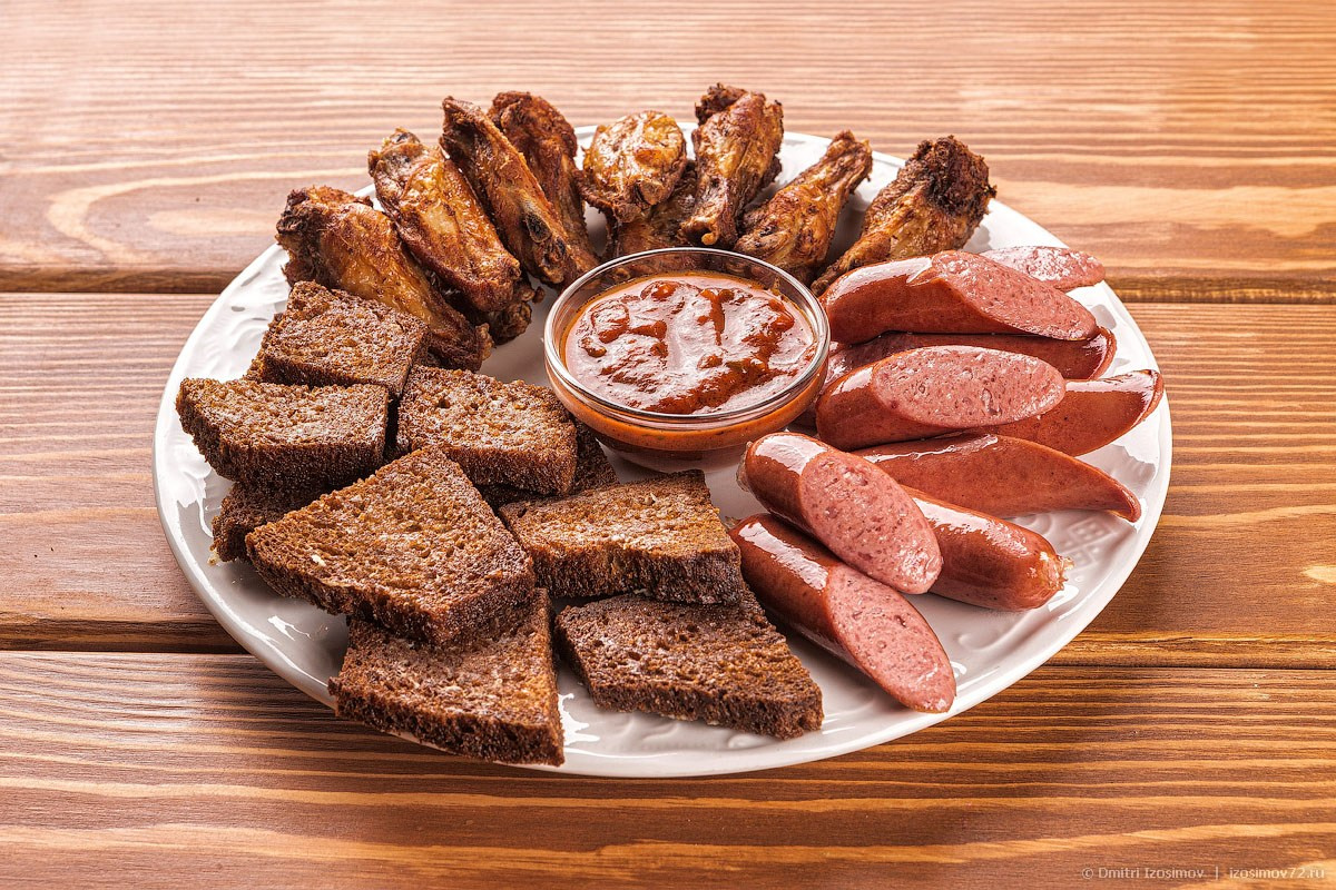 Съёмка блюд для меню