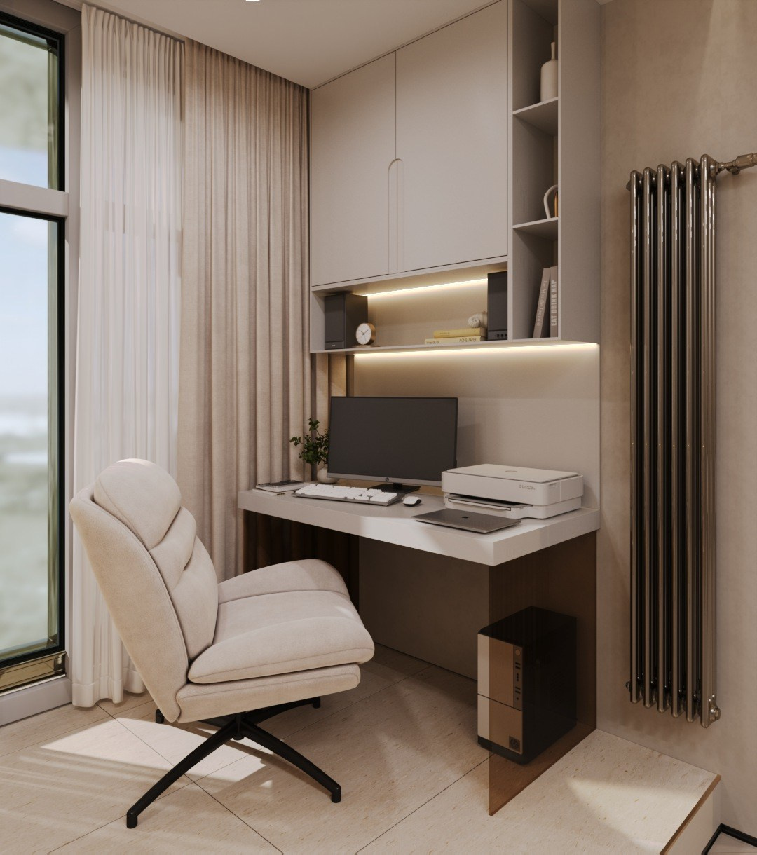 Квартира 135 м². г. Красноярск. ПРОЕКТИРОВАНИЕ ИНТЕРЬЕРОВ И АРХИТЕКТУРНЫХ РЕШЕНИЙ В СТУДИИ SHELOFAST DESIGN