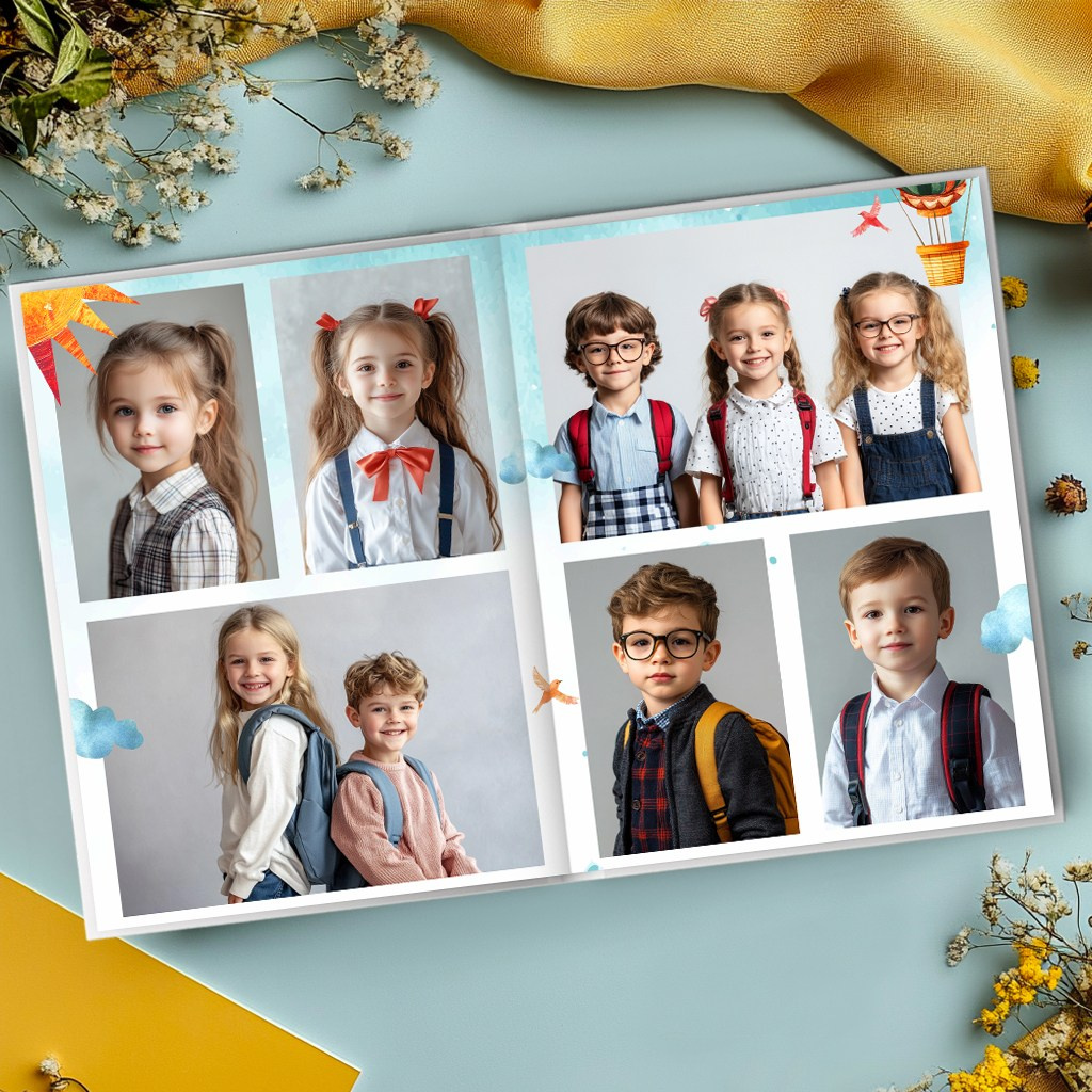 ГОРОДОК акварель. Medlori fotobook Выпускные альбомы в Липецке Лариса Медведева