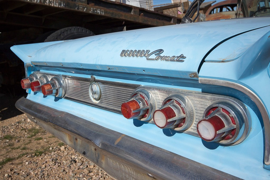 Ретро- авторазборка, США, 2013. Фотограф Василий Буланов